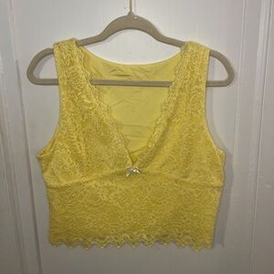 Yellow Tank size S